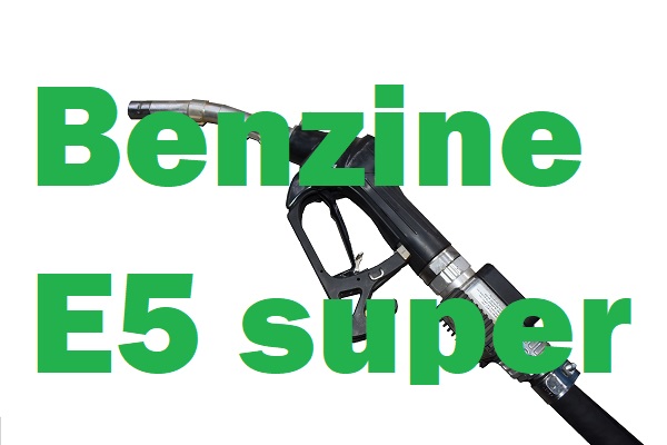 Brandstof Benzine E5 - Per liter